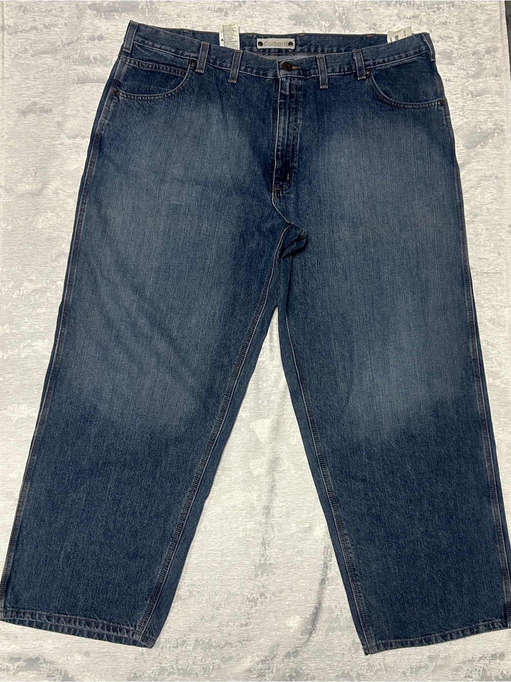 Carhartt B189 Series 1889 Jeans Mens 46x32 Loose Fit Straight Leg Denim NWT